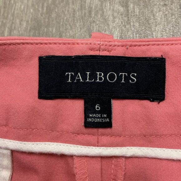 Womens Talbots Bermuda Pink Chino Shorts‎ - Picture 3 of 6